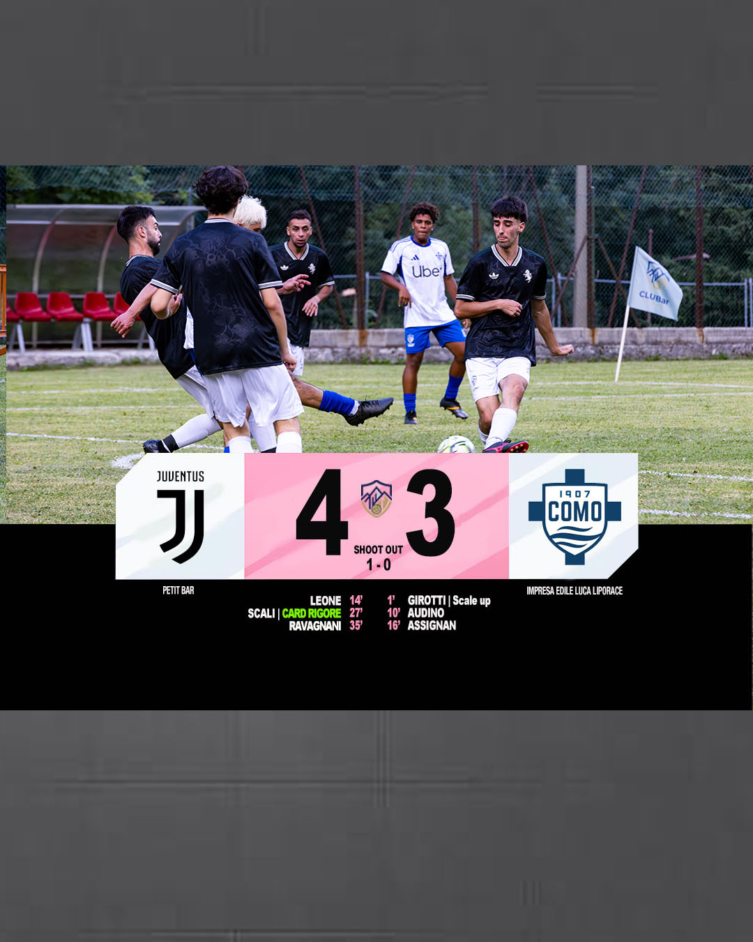JUVENTUS - COMO | GIRONE B | GIORNATA 4