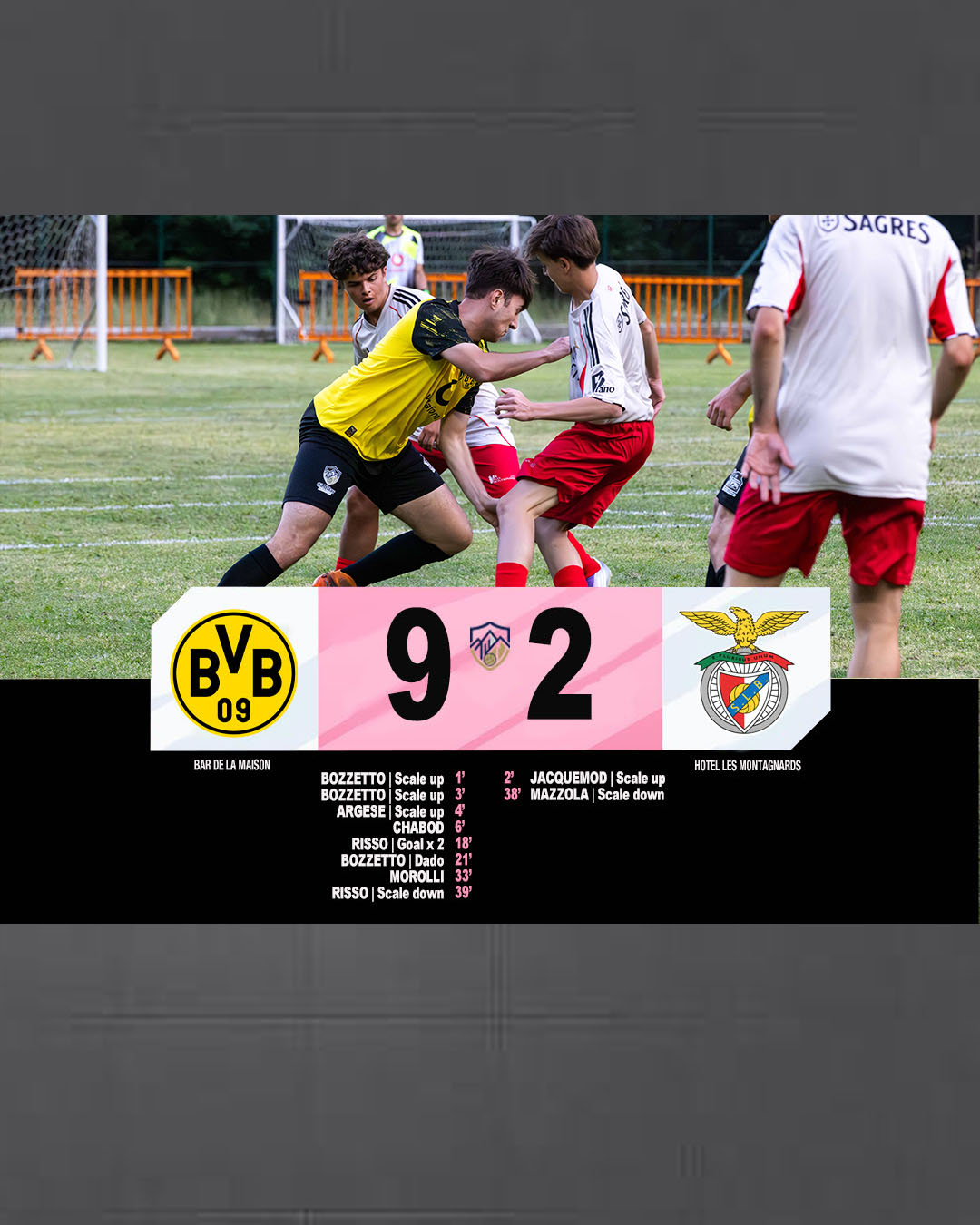 BORUSSIA - BENFICA | GIRONE A | GIORNATA 4